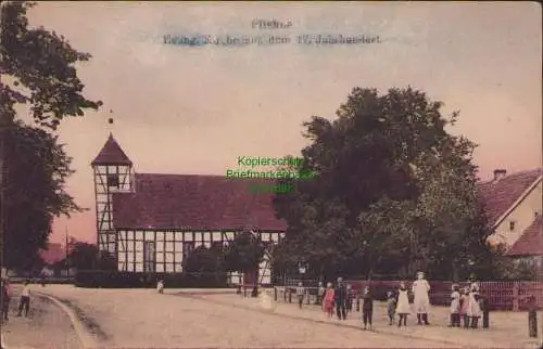 158325 AK Wielen Filehne um 1910 Ev. Kirche aus dem 17. Jahrhundert