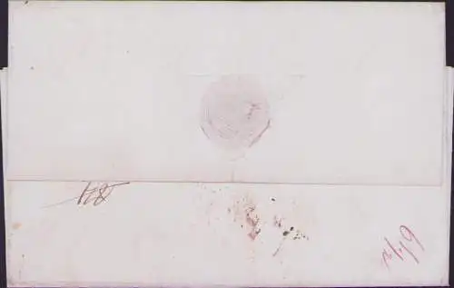 B-16573 Preußen Brief Vorphila Tilsit 1839 über Moskou nach Wohlen Schweiz