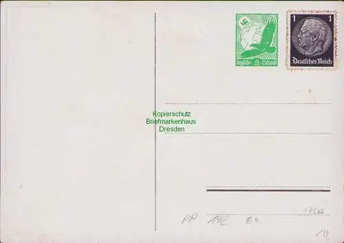 B-17566 DR sehr seltene Privatganzsache Mein Lommatzsch