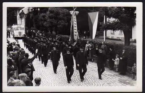 43340 AK Strazne Pommerndorf Fotokarte Umzug um 1938