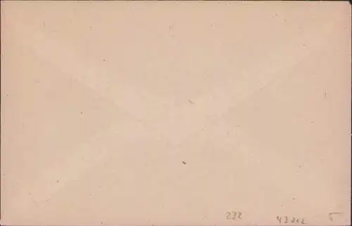 43212 Brief SBZ Leipzig 4. Pädagogischer Kongres 1949 SST