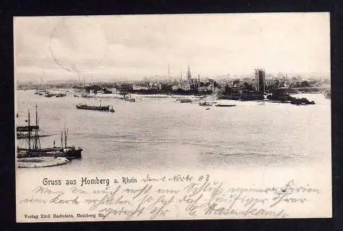 99333 AK Homberg am Rhein 1903