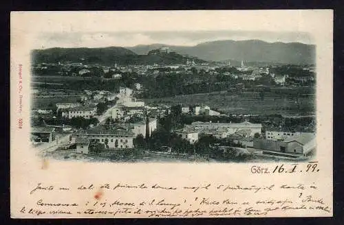 96442 AK Görz Gorizia 1899 Straße Stadtteil