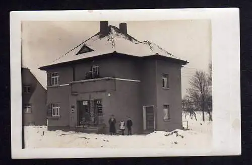 96179 AK Fotokarte Großröhrsdorf Lebensmittel Melchior Geschäft um 1930