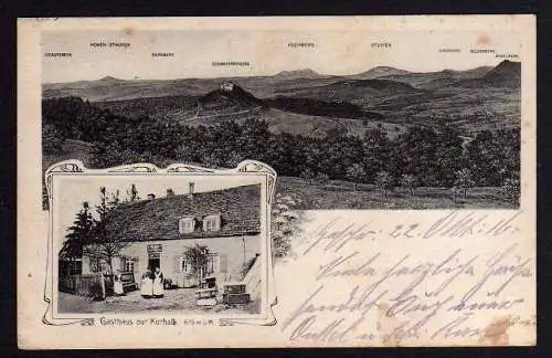 80173 AK Donzdorf Gasthaus zur Kuchalb 1916