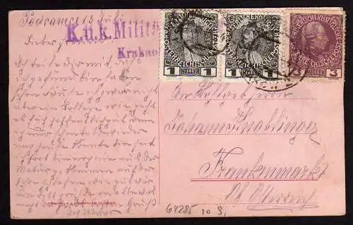 64285 AK Lemberg Lwow Katedra sw. Jura Zensur Krakau 1915