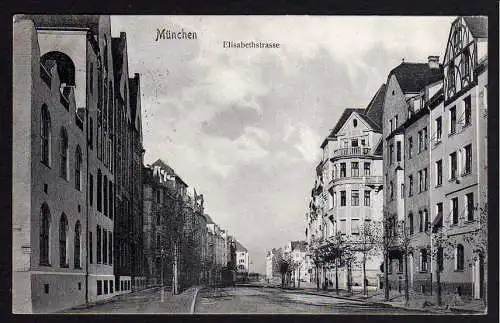 63405 AK München 1910 Elisabethstrasse