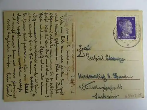 63413 AK Ueckeritz Ückeritz auf Usedom Ostseebad um 1920 Straßenansicht