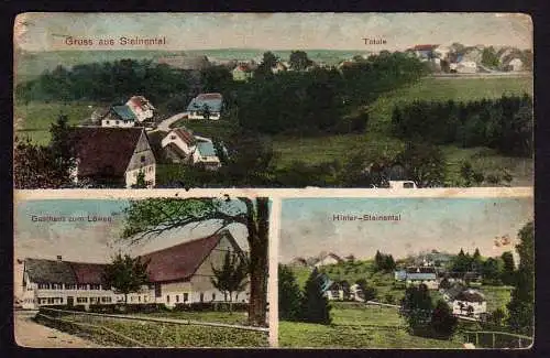 63426 AK Steinental O. Amt Leutkirch Wttbg. 1929 Gasthaus zum Löwen Hinter Stei