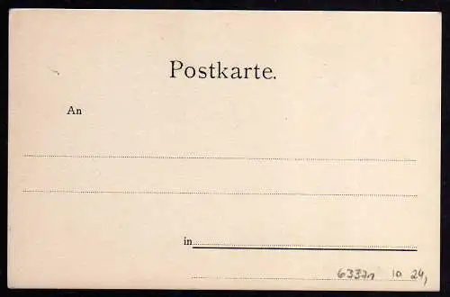 63371 AK Konstanz Juli 1901 Studentika Abiturium 1901 Frösche Pferd Melsenbach