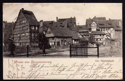 53369 AK Braunschweig Nickelnkulk 1900 schmales Haus