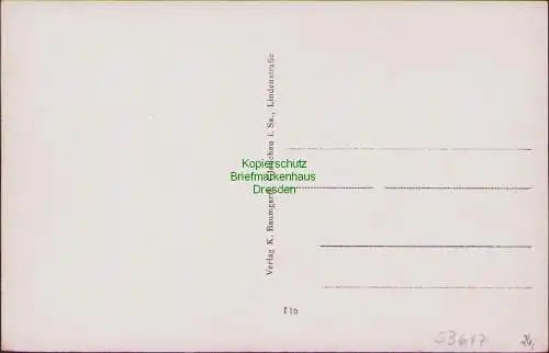 53617 AK Glauchau Oberstädter Ratskeller Gastzimmer um 1925 Kaffee