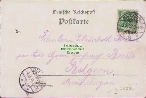 53530 AK Biederitz Heyrothsberge Gasthof z Prinzen 1898