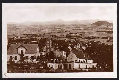 52658 AK Mückenberg Böhm. Mittelgebirge Mückentürmchen Fotomomtage um 1925