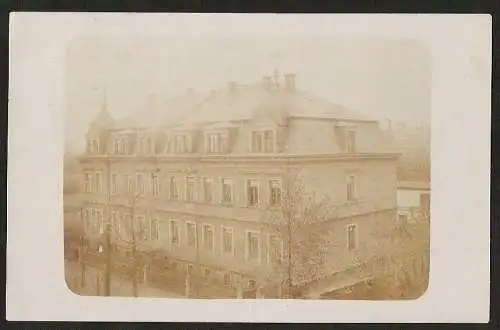 25121 AK Radebeul Wohnhaus Foto 1908, gelaufen 1908