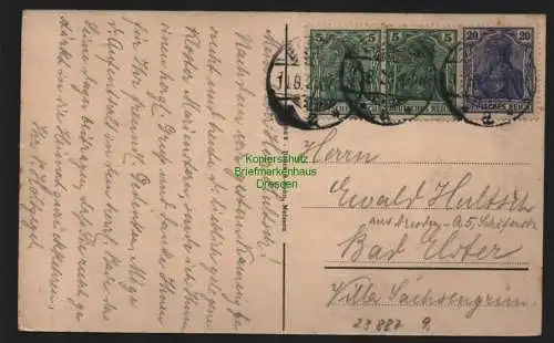23887 AK Panschwitz Kuckau Ort Kloster St. Marienstern , gelaufen 1920