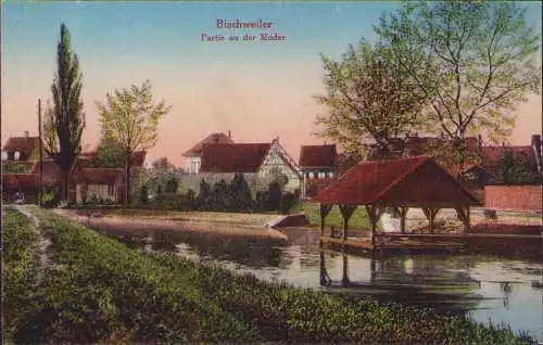 170944 AK Bischwiller Bischweiler 1916 an der Moder