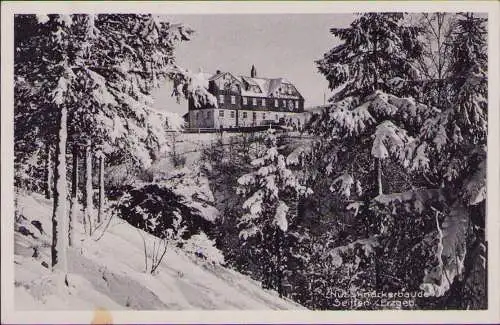 170774 AK Seiffen Erzgeb. Nussknackerbaude Winter 1939