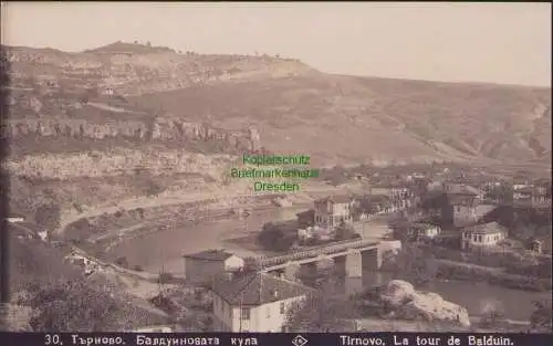 158837 AK Tirnovo Weliko Tarnowo Bulgarien La tour de Balduin Balduins Turm 1925