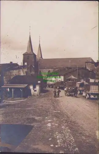 154664 AK Sivry-sur-Meuse Lothringen Fotokarte um 1918 1. Weltkrieg Militärkolon