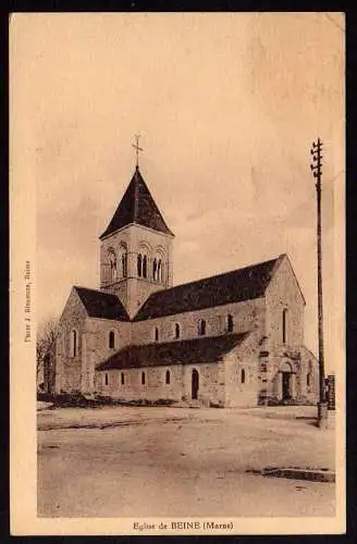 46758 AK Eglise de Beine Marne Kirche