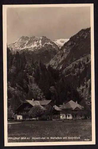 43160 AK Pflüglhof Alpenhotel im Maltatal Sonnblick