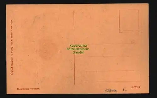 25620 AK Calw Altdeutsches Haus hinter dem Rathaus 1910