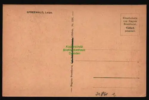 21861 AK Spreewald Leipe um 1930