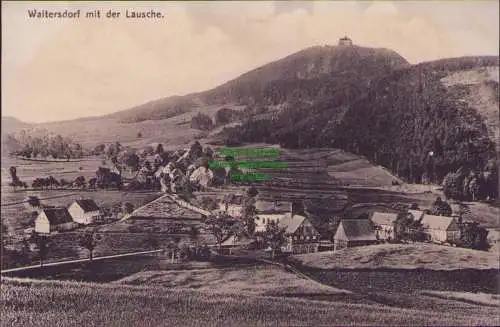 156028 AK Waltersdorf mit der Lausche um 1910