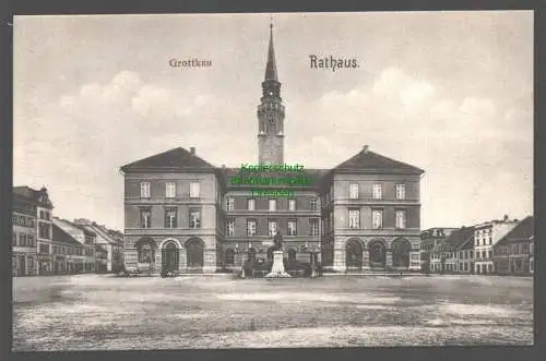 155504 AK Grottkau Grodkow Schlesien Rathaus um 1910