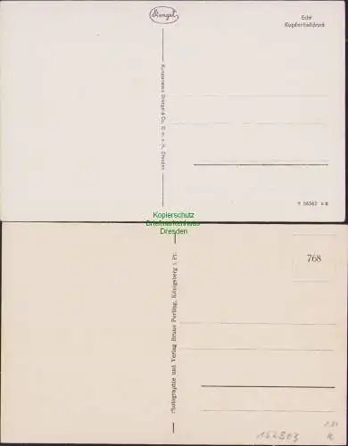 152803 2 AK Masuren Rudczanny Ruciane Kanal Opr. Jegliner Kanalspitze Roschsee