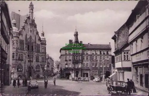 152480 AK Helmstedt Am Markt um 1950