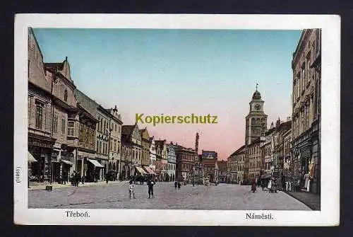 120270 AK Trebon Wittingau um 1910 Marktplatz Namesti