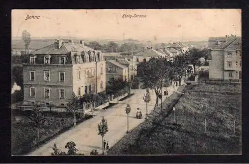 110388 AK Dohna König Strasse 1912  Mügeln