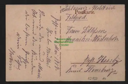 23933 AK Königszeit Schlesien Gasthof zum Kronprinzen Colonialwaren 1917