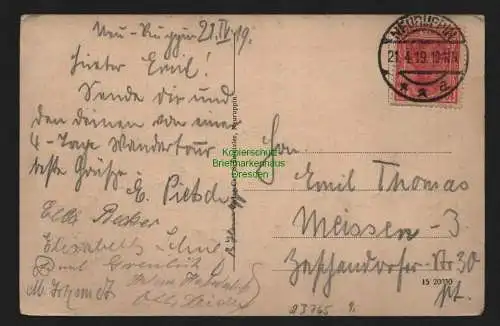 23765 AK Binenwalde Kalksee Ruppiner Schweiz , gelaufen Neuruppin 1919