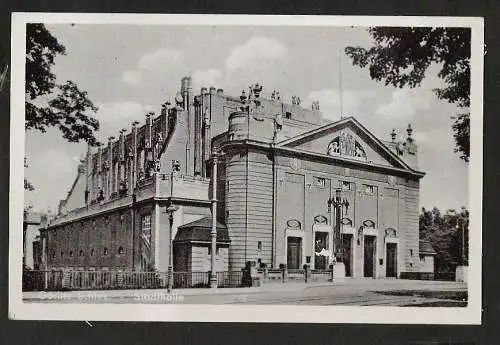 21852 AK Görlitz Schlesien 1941 Stadthalle