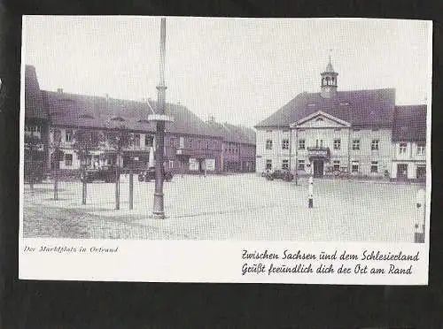 22192 AK Der Marktplatz in Ortrand