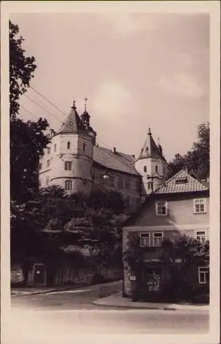 170999 AK Schleusingen Thür. Wald um 1955 Schloß Bertholdsburg