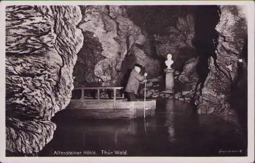 170985 Ansichtskarte Altensteiner Höhle Schweina Bad Liebenstein um 1925