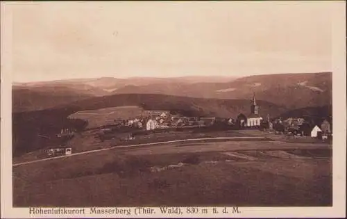 170908 AK Masserberg Thür. Wald 1915