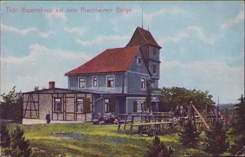 170579 AK Thür. Bauernhaus auf dem Riechheimer Berg 1922