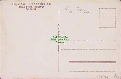 157765 AK Probstheida Leipzig um 1920 Gasthof