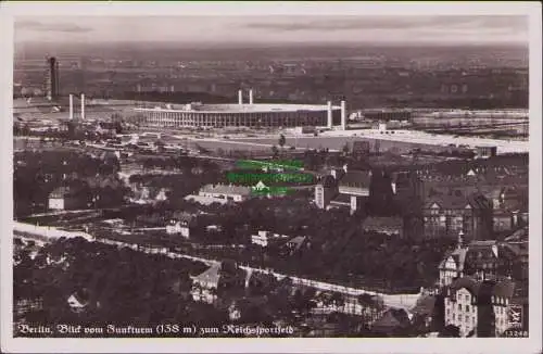 152689 AK Berlin 1936 Blick vom Funkturm zum Reichssportfeld Olympiastadion