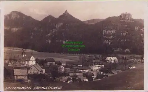 152391 AK Dittersbach bei Böhm. Kamnitz Böhm. Schweiz 1926