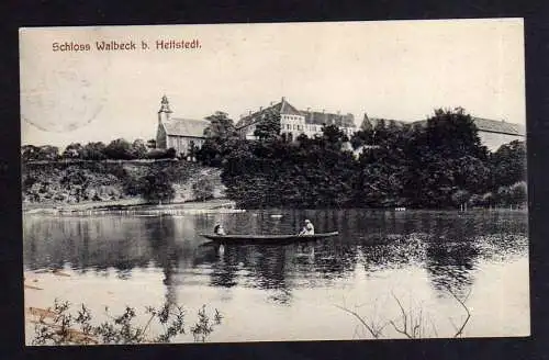 101551 Ansichtskarte Schloss Walbeck b. Hettstedt 1910 Adel