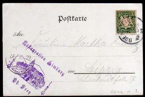 52114 AK Litho Limburg bei Dürkheim St. Greten 1897