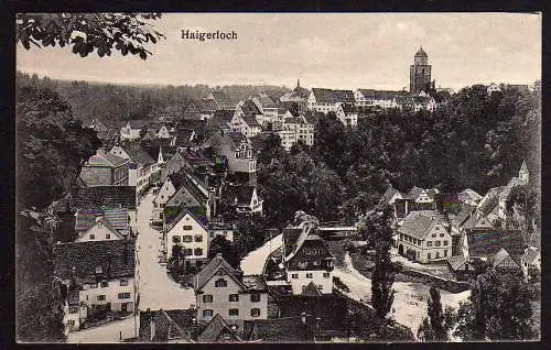 49757 AK Haigerloch 1920 nach Gera