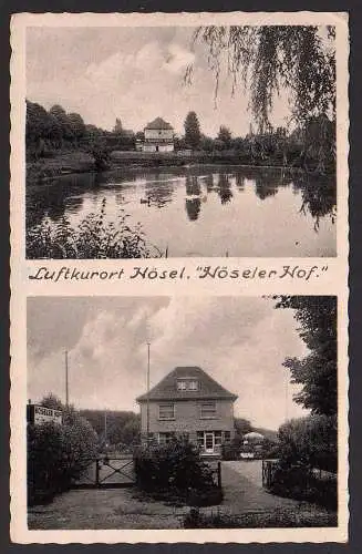 48556 AK Hösel Ratingen an d Bahnlinie Düsseldorf Kettwig Essen Höseler Hof 1941