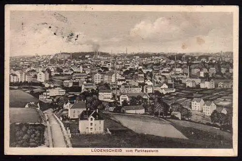 46313 AK Lüdenscheid vom Parkhausturm ca. 1920